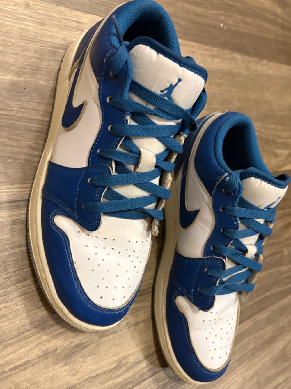 Nike Air Jordan 1 Low SE GS “Industrial Blue” Boy 7Y